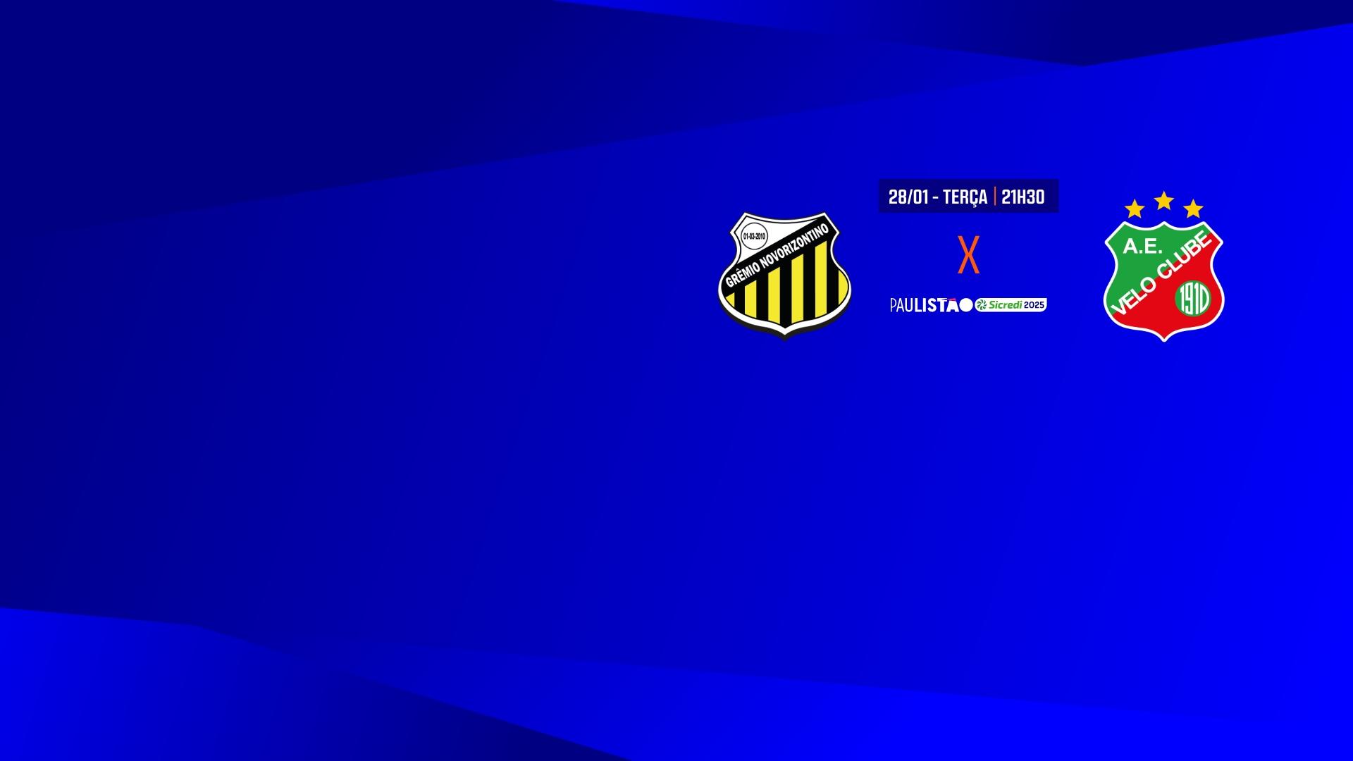 Reprise: Novorizontino x Velo Clube
