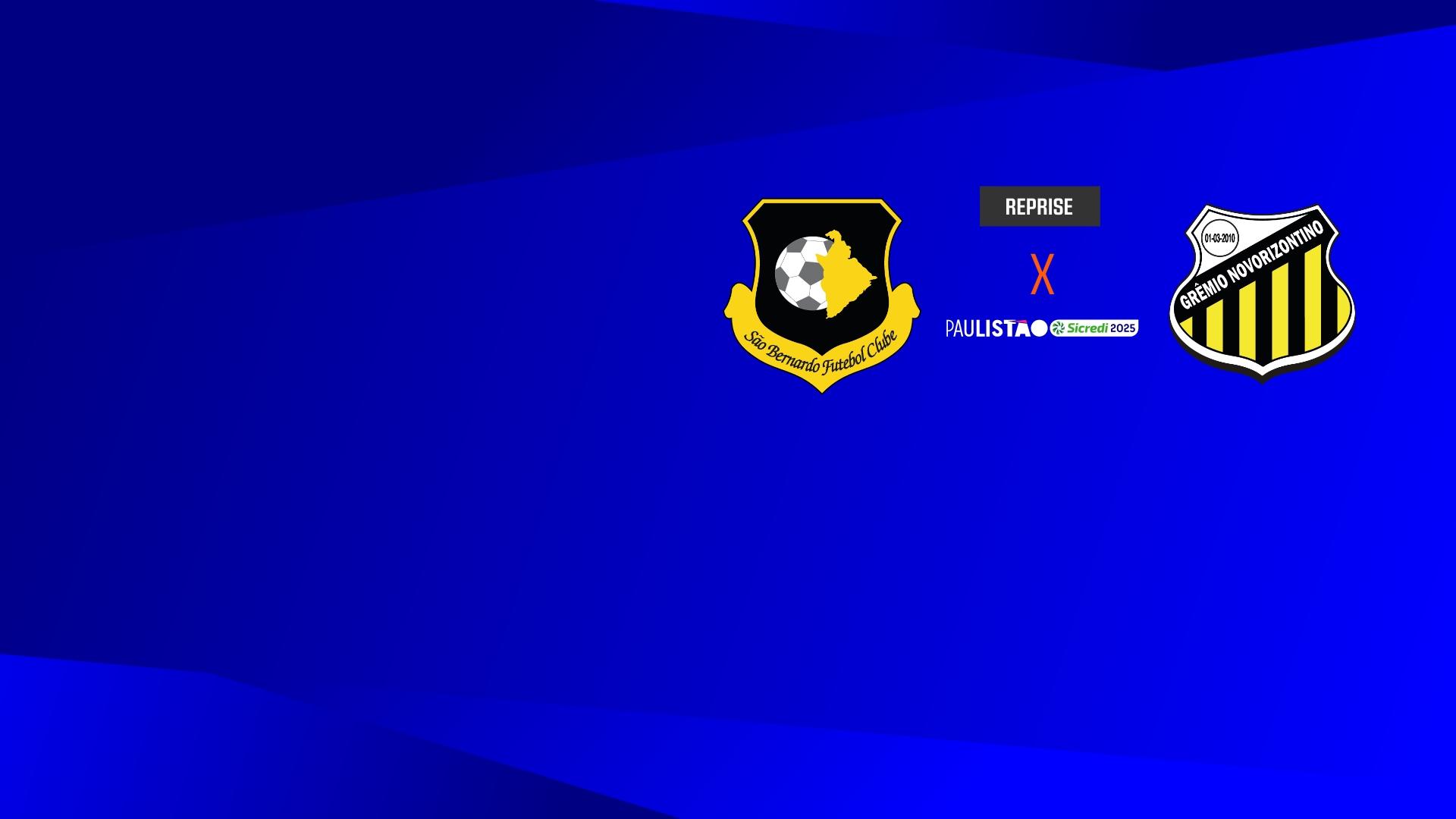 Reprise: São Bernardo FC x Novorizontino