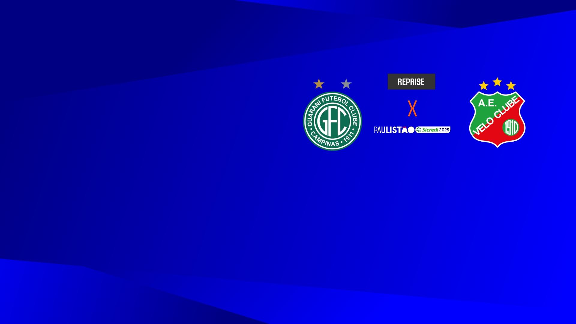 Reprise: Guarani x Velo Clube