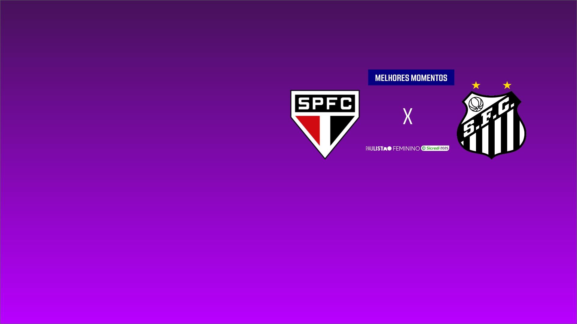 Melhores Momentos: São Paulo x Santos