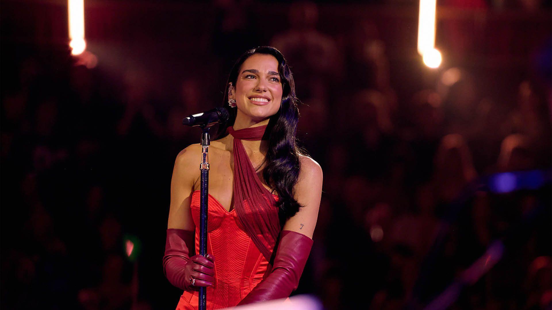 Uma noite com Dua Lipa